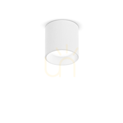 Kontrola LED plafon Ideallux Nitro Round D04 bílý 2700K stmívatelný 342788