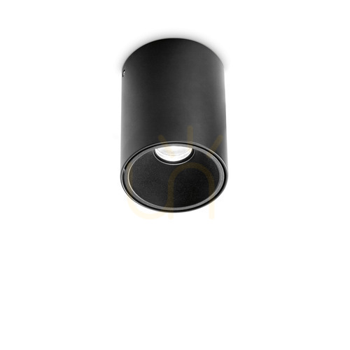 Kontrola Plafon LED Ideallux NITRO 341798 černý kulatý 8 cm 2700K