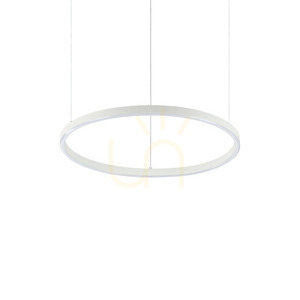 Závěsné svítidlo Ideallux Oracle Slim bílé 50 cm 28W 4000K stmívatelné 342030 small 0