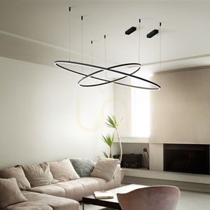 Závěsné svítidlo Ideallux Oracle Slim bílé 70 cm 2700K 342054 small 1