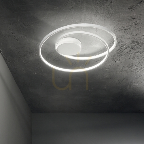 Kontrola Plafon Ideallux OZ 342320 černý LED 47W 4000K 60 cm