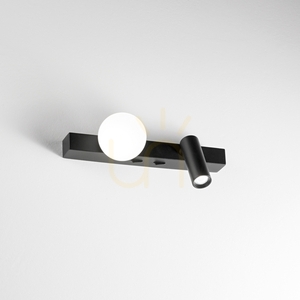 Nástěnné svítidlo Ideallux BINOMIO bílé LED 6W 2 světla 336534 small 1