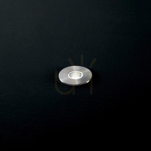 Kontrola Zápustné LED svítidlo Ideallux Rocket Ultramini 325132 1,3 W stříbrné 3000K