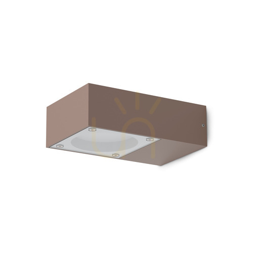 Kontrola Venkovní nástěnné svítidlo Ideal Lux Sirio AP1 Coffee bronzové GX53 318196