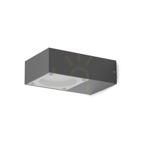 Venkovní nástěnné svítidlo Ideal Lux Sirio AP1 Nero černé GX53 318219 small 0