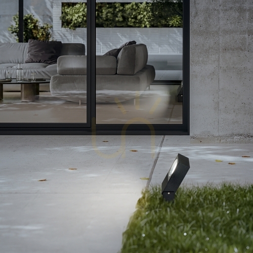Kontrola Reflektor Ideallux Sirio černý GX53 1x9W 345659