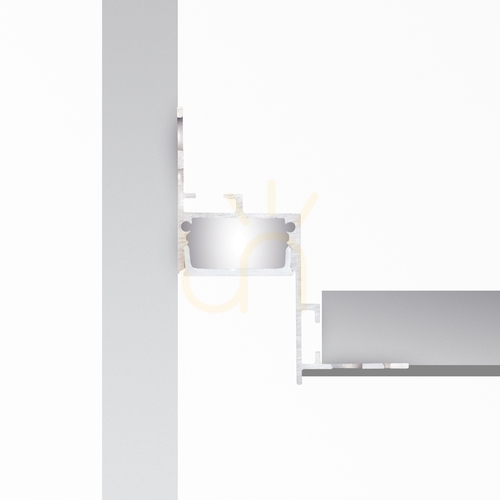 Kontrola LED profil Ideallux SLOT 339795 trimless 300 cm hliník