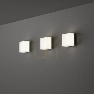 Venkovní nástěnné svítidlo Ideal Lux Snow LED 6W 3000K bílé 326214 small 2