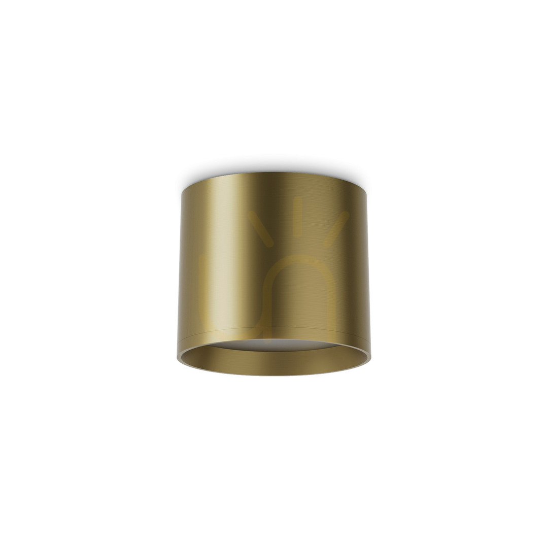 Kontrola Plafon LED Ideallux SPIKE 345475 mosaz 10 cm 10W 3000K Plafon LED Ideallux SPIKE 345475 mosaz 10 cm 10W 3000K