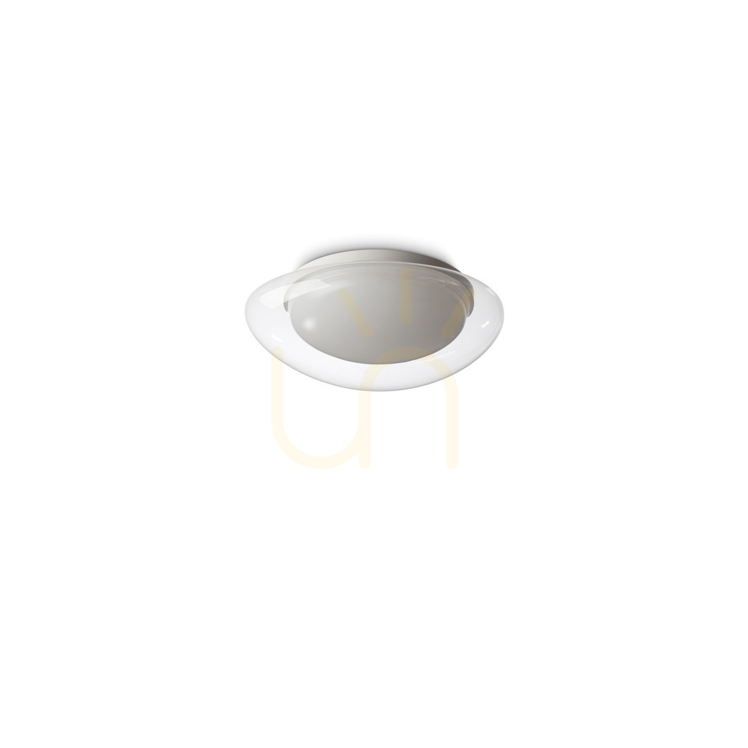 Kontrola Plafon LED Ideallux SQUISH transparentní D34 332406 Plafon LED Ideallux SQUISH transparentní D34 332406