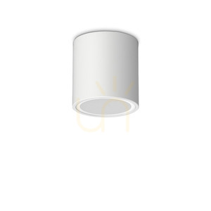 Venkovní stropní svítidlo Ideal Lux Techo PL1 Round D09 bílé GU10 318127 small 2