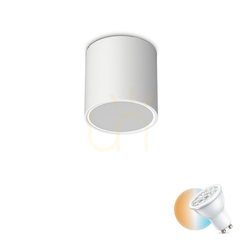 Kontrola Venkovní stropní svítidlo Ideallux TECHO PL1 ROUND D15 bílé 342689