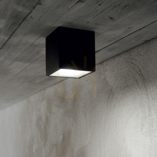 Kontrola Venkovní stropní svítidlo Ideallux TECHO PL1 ROUND D15 šedé 342702