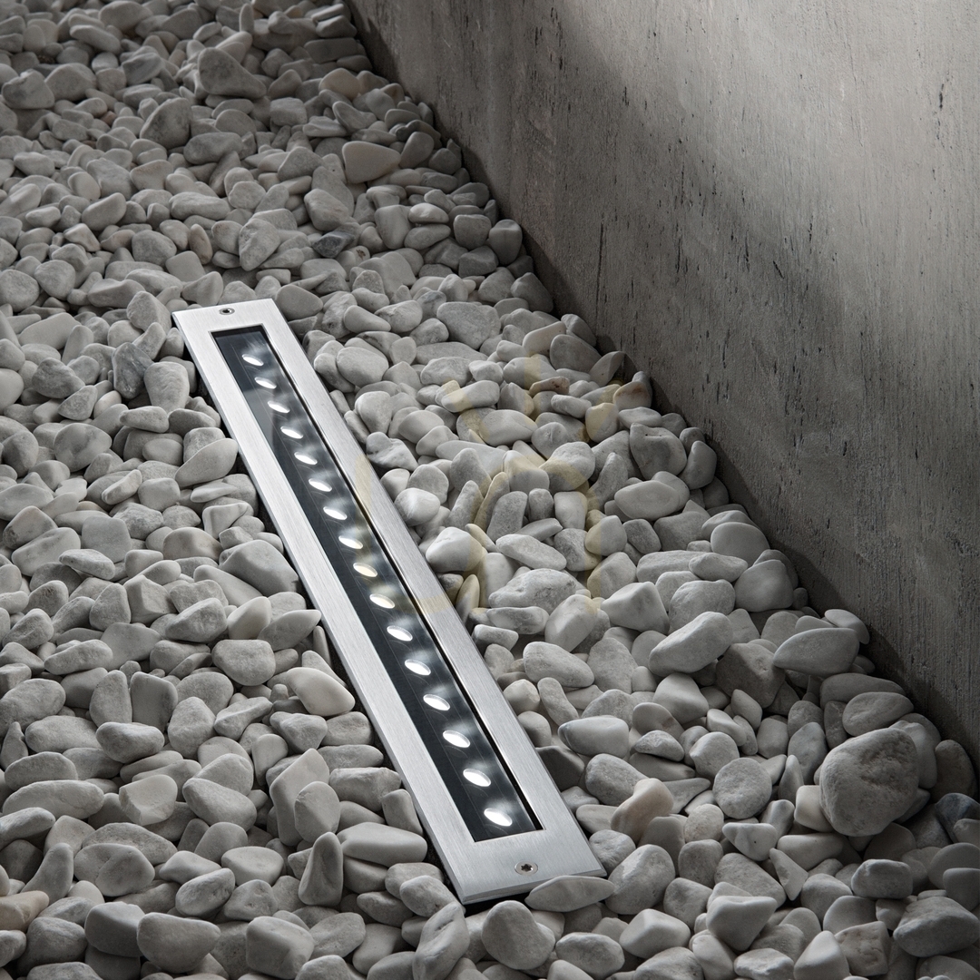Pohled Vestavné svítidlo Ideal Lux THOR 351285 LED 19W 3000K černé 52,1 cm Vestavné svítidlo Ideal Lux THOR 351285 LED 19W 3000K černé 52,1 cm
