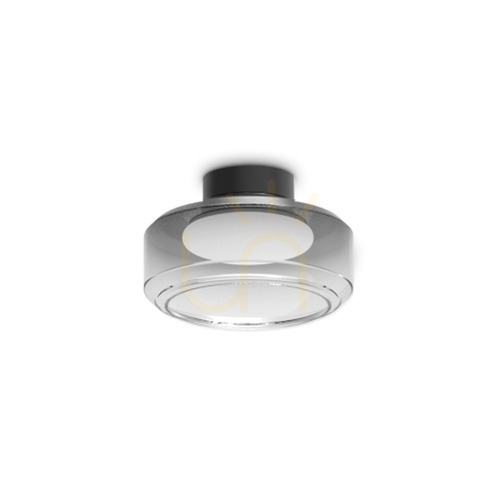 Kontrola Plafon Ideallux TOPICO D25 černý LED 12W 333007