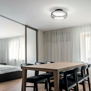 Plafon LED Ideallux Topico D35 19W černý 333014 1 Plafon LED Ideallux Topico D35 19W černý 333014 small 1