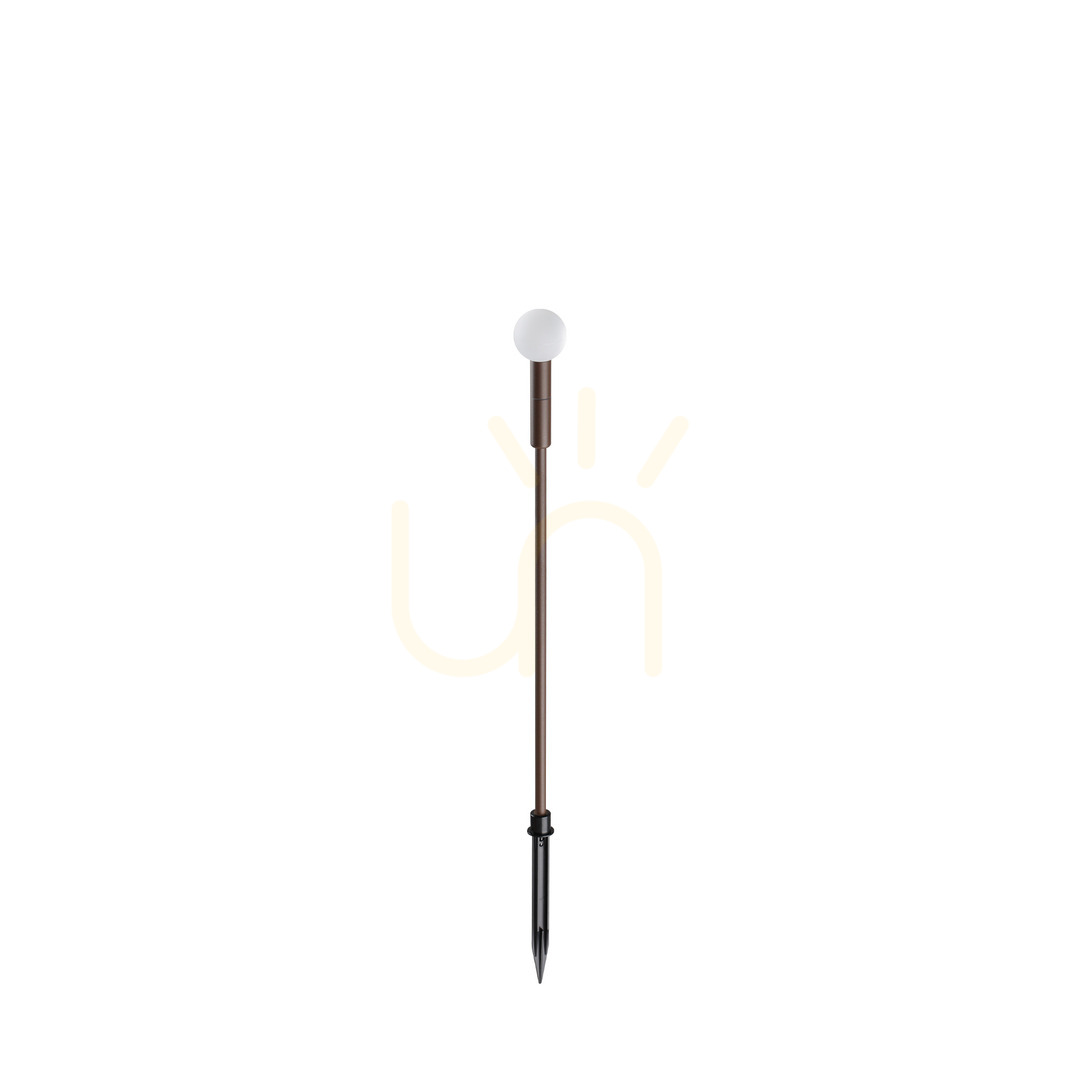 Kontrola Ideallux TWIGGY 347899 Hnědá 1,5 W LED IP65 65 cm venkovní kolíkové osvětlení Ideallux TWIGGY 347899 Hnědá 1,5 W LED IP65 65 cm venkovní kolíkové osvětlení