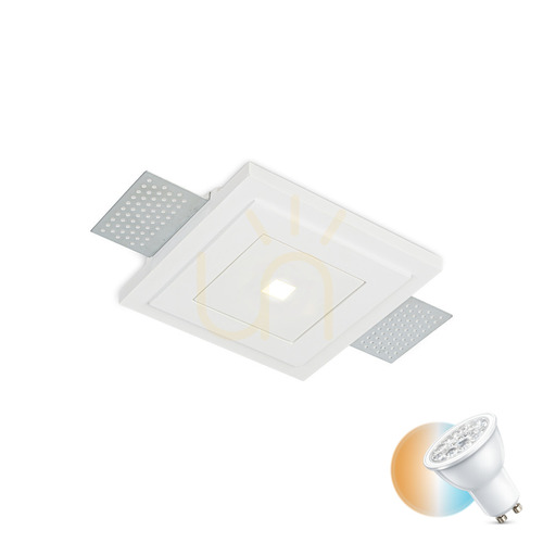 Kontrola Zapuštěné svítidlo Ideallux Zephyr 331225 bílé LED 12W 13,8 cm
