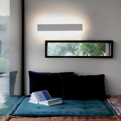 Kontrola Nástěnné svítidlo Ideal Lux Zig Zag bílé 53 cm 23W 2700K 342658