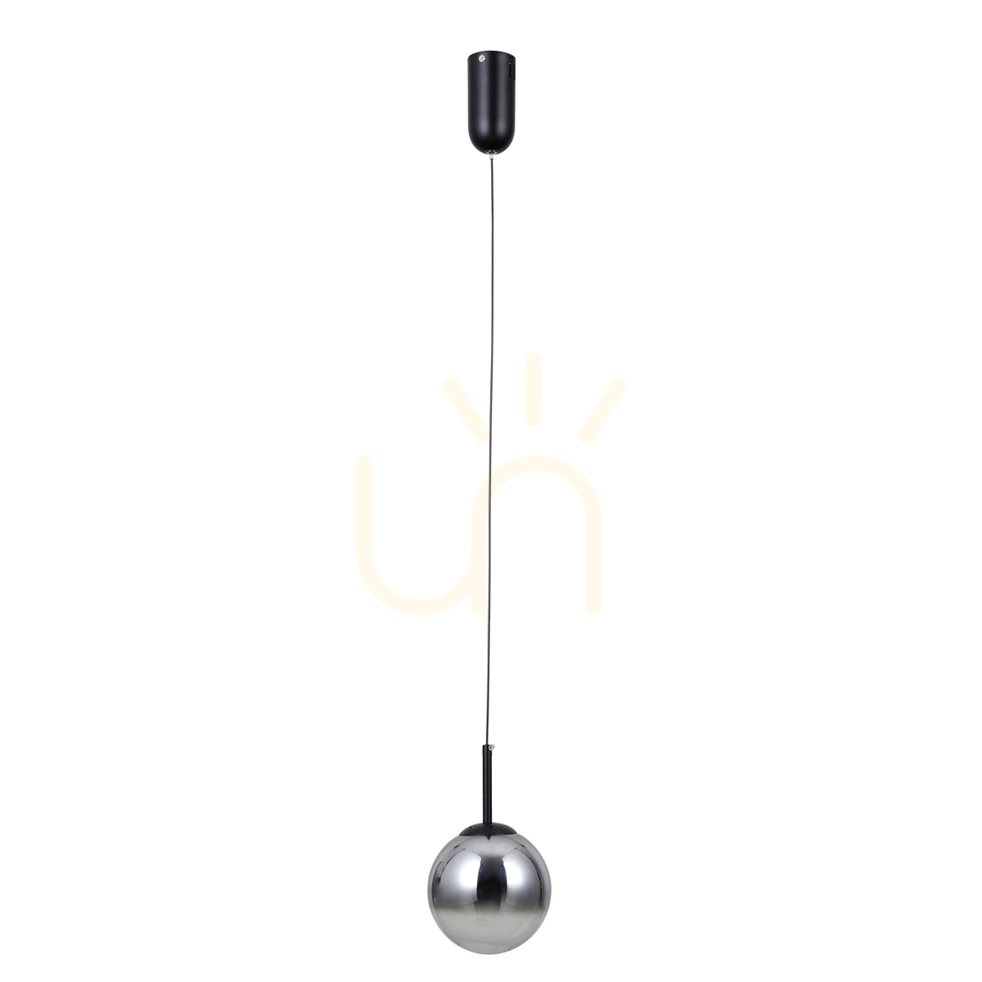 Kontrola Závěsné LED svítidlo Italux Velada černé sklo PND-34381-1-BK Závěsné LED svítidlo Italux Velada černé sklo PND-34381-1-BK