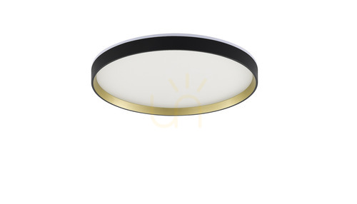Kontrola Stropní svítidlo Zuma Line ORBITRAL MS750400R-BK&GD LED černá