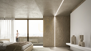 Zápustný LED profil LUMINESDesign+ akin Light Ivory RAL 1015 2 m small 2