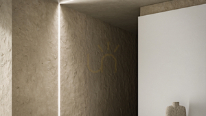 Zápustný LED profil LUMINESDesign+ akin Light Ivory RAL 1015 2 m small 3