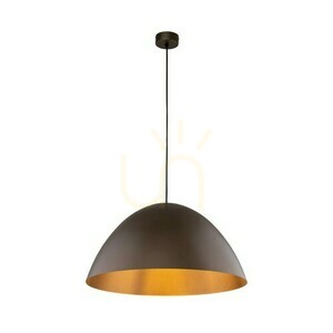Hnědá závěsná lampa Faro 1 500 small 5
