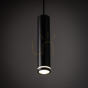 Jet Black závěsná lampa 1 Xgu10 small 2