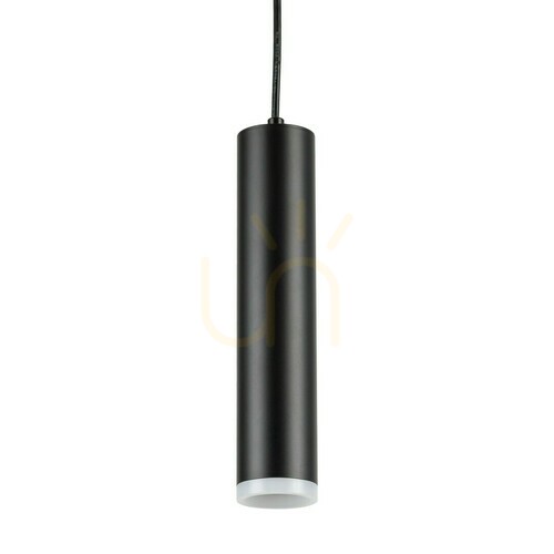 Kontrola Jet Black závěsná lampa 1 Xgu10