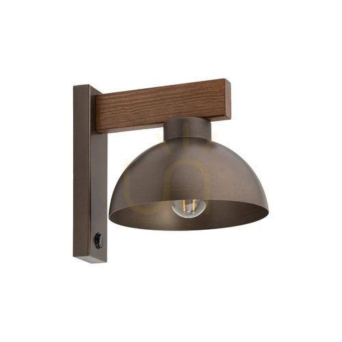 Kontrola Nástěnná lampa Oslo Brown 1