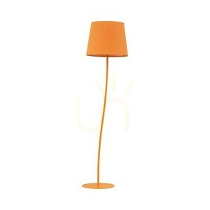 Oranžová stojací lampa Nicola 1 S small 0
