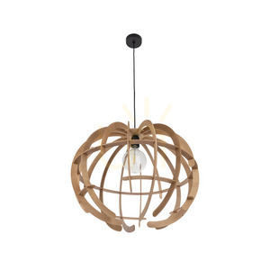 Dřevěná závěsná lampa Venus 1 L small 7