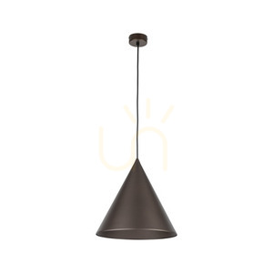 Hnědá závěsná lampa Cono 1 L small 0