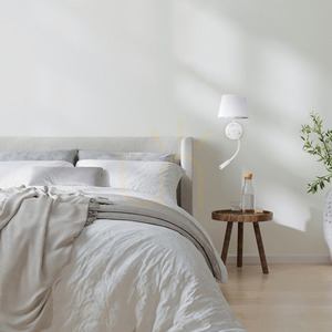 Nástěnná lampa Maja White 2 E27 + G9 small 1