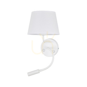 Nástěnná lampa Maja White 2 E27 + G9 small 4