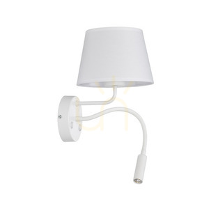 Nástěnná lampa Maja White 2 E27 + G9 small 5