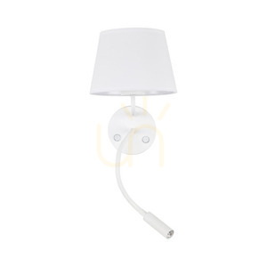 Nástěnná lampa Maja White 2 E27 + G9 small 8