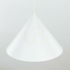 Cono Bílá závěsná lampa 1 Xl small 1