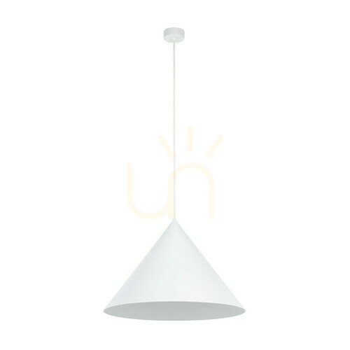 Kontrola Cono Bílá závěsná lampa 1 Xl