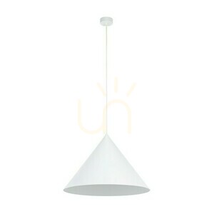Cono Bílá závěsná lampa 1 Xl small 0