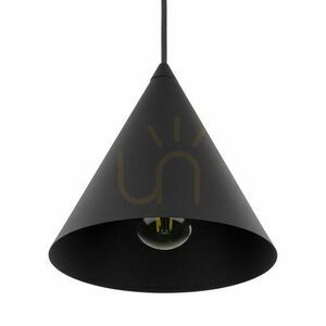 Cono Černá závěsná lampa 1 S small 4