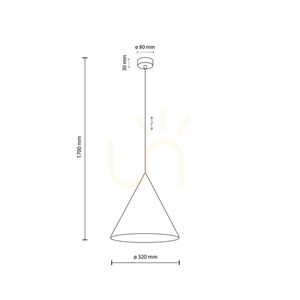 Cono Brick závěsná lampa 1 L small 6