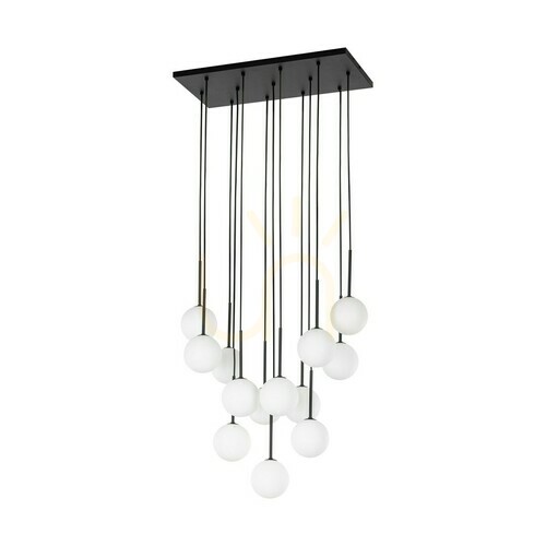 Kontrola Martin Černá bílá závěsná lampa 13