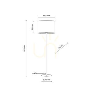 Umberto Brown Gold Stojací lampa 1 small 6
