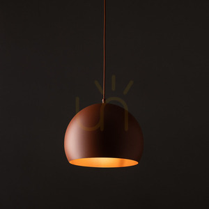 Cihlová závěsná lampa Zoe 1 M small 2