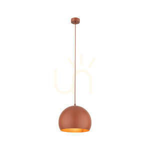 Cihlová závěsná lampa Zoe 1 M small 5