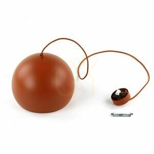 Cihlová závěsná lampa Zoe 1 M small 8