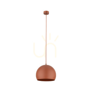 Cihlová závěsná lampa Zoe 1 M small 0