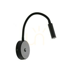 Lagos Černá nástěnná lampa 1 Usb small 3